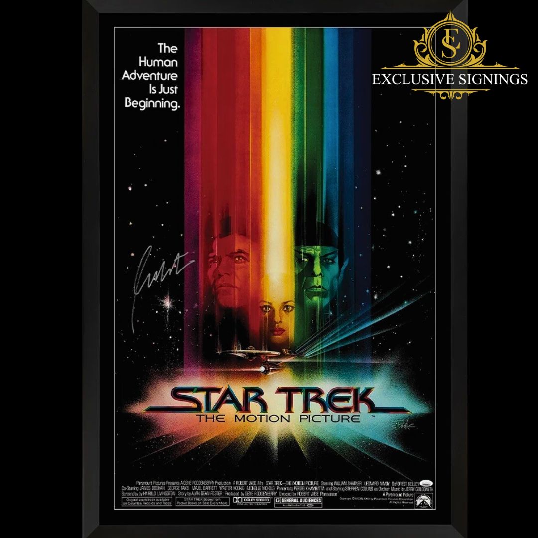 William Shatner Signed Movie Poster